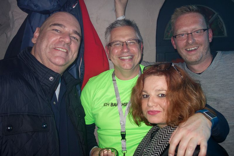 (v. l.) Oliver Gorges, cop software + services, Markus Schmidt, Netatmo, Ufo, Holger Haas, EP Handel. (Bild: IT-BUSINESS)