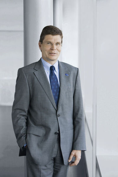 Dr. Hans-Ulrich Engel, 54, Chief Financial Officer, Chairman and CEO of BASF Corporation, Lawyer, with BASF for 26 years. Finance; Catalysts; Information Services; Corporate Controlling; Corporate Audit; Market & Business Development North America; Regional Functions North America. (Picture: BASF / Andreas Pohlmann)