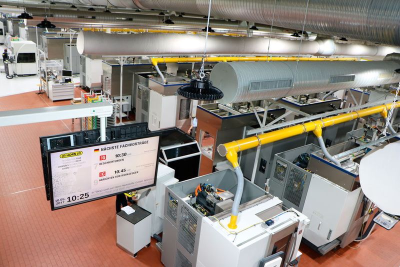 Einblicke auf den Horn-Technologietagen 2017. (Sonnenberg)