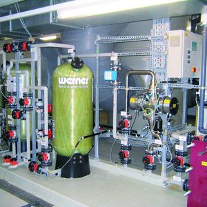 Polisher offeriert Werner bis zu einer Leistung von 20 000 l/h. Bild: Werner