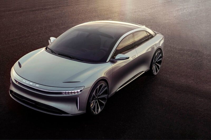 Mit der Limousine „Air“ will Lucid Motors Teslas Model S angreifen. (Lucid Motors)