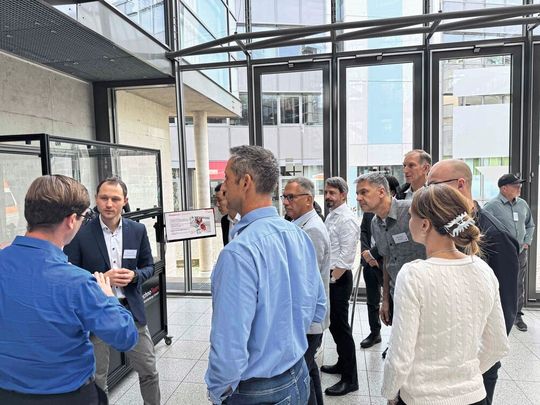 Live-Demonstration durch Kilian Kirchhoff, Development Engineer Display Metrology bei TechnoTeam.(Bild:  DFF)