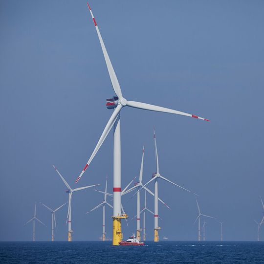 Der grüne Strom aus dem neuen Offshore-Windpark ist ein sehr wichtiger Hebel für das Ziel von Evonik, seine Treibhausgasemissionen zu reduzieren.(Bild:  Evonik)