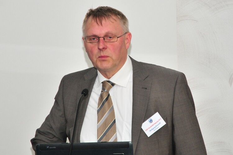 Wolfgang Bischoff aus dem Bundesbildungsministerium stellte berufspädagogische Fortbildungsabschlüsse vor. (Foto: Büttner)