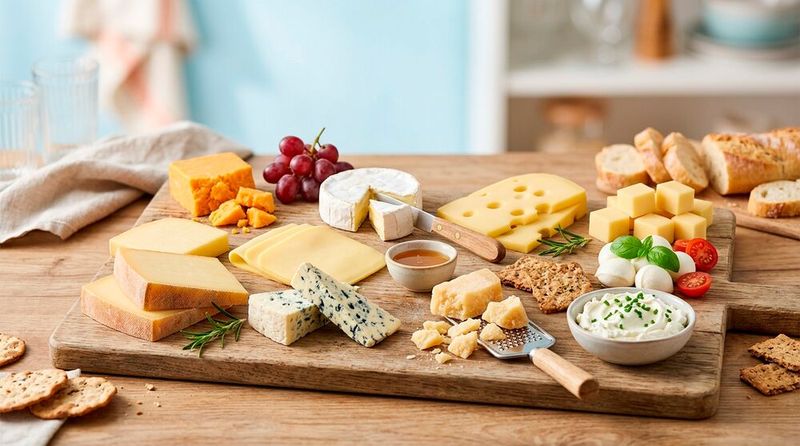 Käse ist das beliebteste Milchprodukt der Deutschen – und der Appetit wächst weiter! 2025 erreichte der Pro-Kopf-Verbrauch mit 26,4 kg eine neue Bestmarke, ein Plus von 900 Gramm gegenüber 2024. Damit essen Deutsche im Schnitt fast drei Kilo mehr Käse als Schweizer. Unsere Bildergalerie zeigt Ihnen die Top 20 der beliebtesten Käsesorten laut einer repräsentativen Umfrage von ZMB und Milchindustrie-Verband e. V. (Dezember 2025, n=1.017). (Bild: Gemini 3.1 Flash Image / KI-generiert)