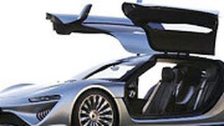 Der Elektrosportwagen Quant-E wurde in Genf vorgestellt. (Foto: Nanoflowcell)