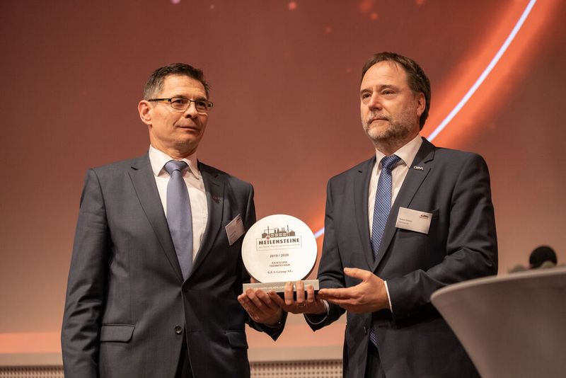 Den Meilenstein in der Kategorie Trenntechnik erhält Gea. (Bild: PROCESS)