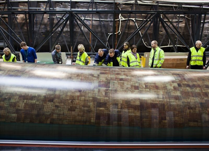 Details der Rekord-Rotorblätter (Siemens)
