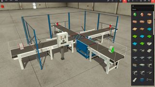 Mit der Software Factory I/O V2 können Industrieanlagen realtitätsnah aufgebaut und simuliert werden. (MHJ-Software)