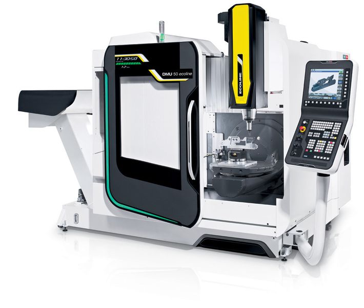 Für Aufsehen sorgten auch die Einsteigermaschinen der Ecoline-Serie, wie hier die DMU 50 Ecoline. (Mori Seiki)