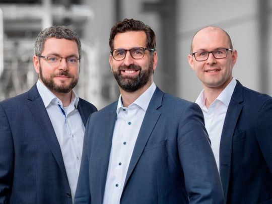 Geschäftsführung Ruland: Jürgen Schütze, Florian Klein, Jens Schumann(Bild:  Ruland Engineering & Consulting GmbH)