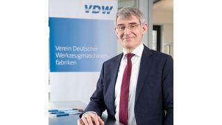 VDW Chairman Franz-Xaver Bernhard cited the Supply Chain Duty of Care Act and the European Union's Corporate Sustainable Reporting Directive (CSRD) as “particularly egregious examples of bureaucratic monsters”.  (Source: Manuel Hauptmannl)