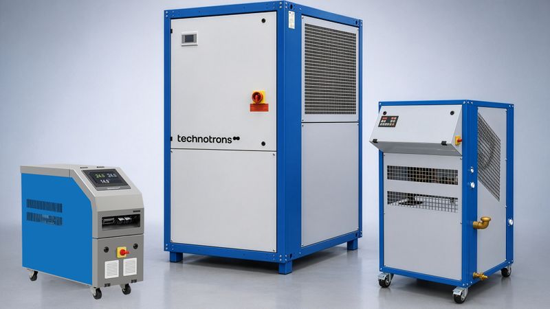 Auf dem Gemeinschaftsstand zeigt Technotrans unter anderem zukunftssichere Kühl- und Temperiersysteme mit natürlichem Kältemittel Propan (R290).(Bild:  Technotrans)