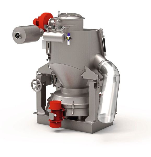 Dinnissen präsentiert die neue kippbare Dima Sackentleerer, die leicht von einer einzigen Person bedient werden können. (Bild: Dinnissen)