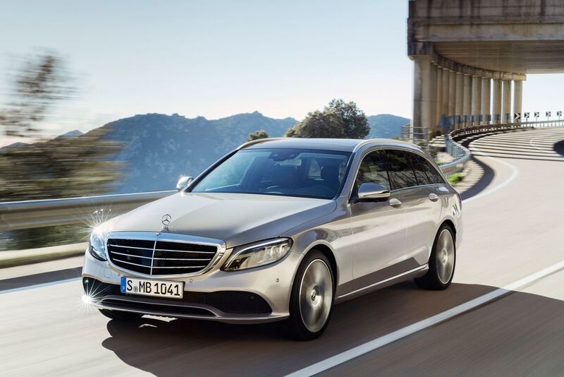 Meistverkauftes Auto im Februar in der Mittelklasse: Mercedes C-Klasse, 4.774 Neuzulassungen (Mercedes)