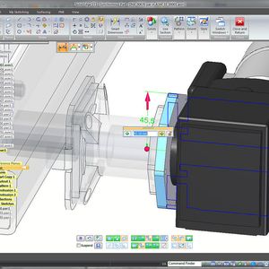 Mit Solid Edge ST3 kann außerdem sowohl mit synchronen als auch nichtsynchronen (sequentiellen) Features in der selben, integrierten Entwicklungsumgebung gearbeitet werden. 