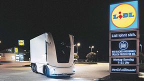 Pünktlich zur IAA Transportation startet der Discounter Lidl die Belieferung einer Filiale mit einem autonom fahrenden Fahrzeug. (Bild: Lidl)