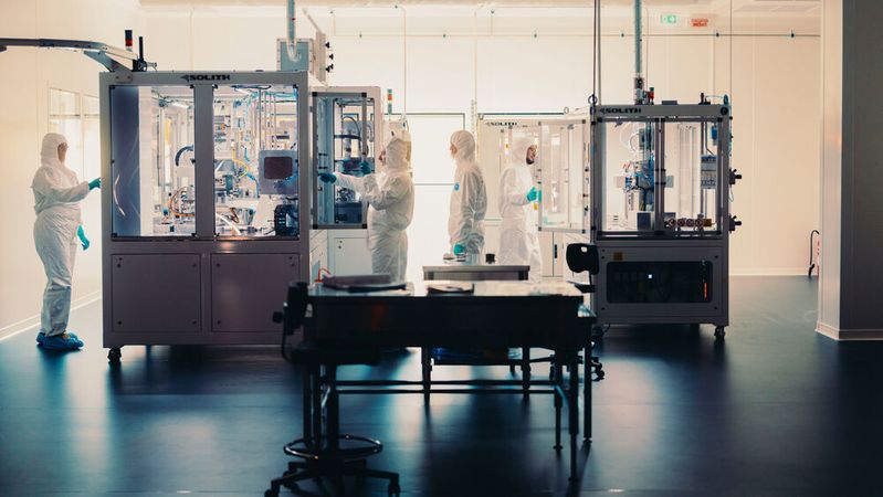 Renault subsidiary Ampere has commissioned its innovation lab for battery cells in Lardy.(Image: Ampere)