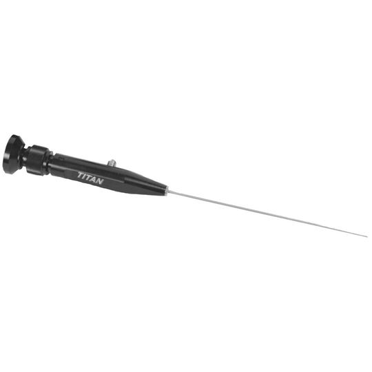 The durable construction of both L-Series models consists of a long, thin, and rigid stainless-steel tube body. The durable construction of both L-Series models consists of a long, thin, and rigid stainless-steel tube body.