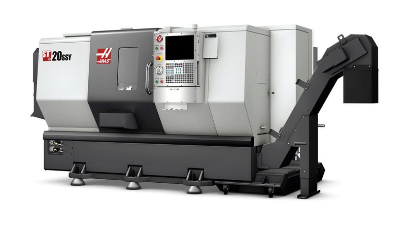 Aus dem Haas-Drehmaschinenprogramm repräsentiert das Modell ST-20SSY den hohen Standard und den konkurrenzfähigen Preis der gesamten Haas-Drehmaschinenbaureihe. (Bild: Haas)