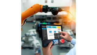 Auf der SPS IPC Drives zeigt R3 Communications ein in Kooperation mit Schleicher Electronic entwickeltes Echoring Radio Board, das – ähnlich einem WLAN-Modul – für beliebige Systeme genutzt werden kann. In einer ersten Anwendung dient es als Basis für ein Schleicher-Tablet-Dock-HMI, das Consumer Tablets unter Verwendung von Profisafe für Wireless-Safety-Anwendungen fit macht. (@zapp2photo)