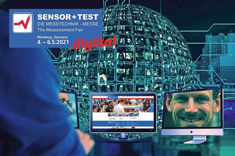 Die Sensor+Test Ausgabe 2021 wird wie die Veranstaltung im vergangenen Jahr nur digital stattfinden. (Sensor+Test)
