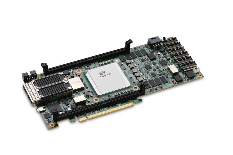 Gute Verbindung: Die neuen FPGAs unterstützen Intel Ultra Path Interconnect (UPI), PCI-Express Gen4 x16 und einen neuen Controller für Intels Optane-Speicher. (Intel Corporation)