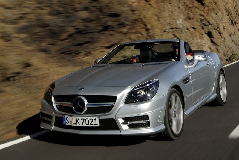 ... der SLK, ... (Bild: Daimler)