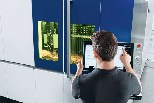 Auch beim Laserschneiden wird Automatisierung immer wichtiger.(Bild:  Trumpf)