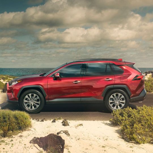 Der neue Toyota RAV4 ist jetzt erstmals in New York zu sehen.(Bild:  Toyota)