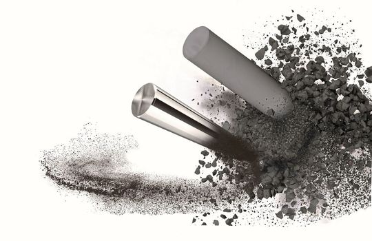 Entwickelt, um zu bleiben: Die Green Carbide-Sorte CT-GS20Y besteht zu 99 % aus hochwertigen Sekundärrohstoffen und schafft einen unerreicht niedrigen CO2-Fußabdruck!(Bild:  CERATIZIT Deutschland)