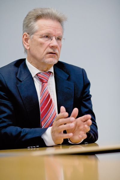 Dr. Manfred Wittenstein, VDMA-Präsident: „China wird auch im nächsten Jahr seinen Spitzenplatz als weltweit wichtigster Absatzmarkt für unsere Branche behalten.“ Bild: Wittenstein (Archiv: Vogel Business Media)