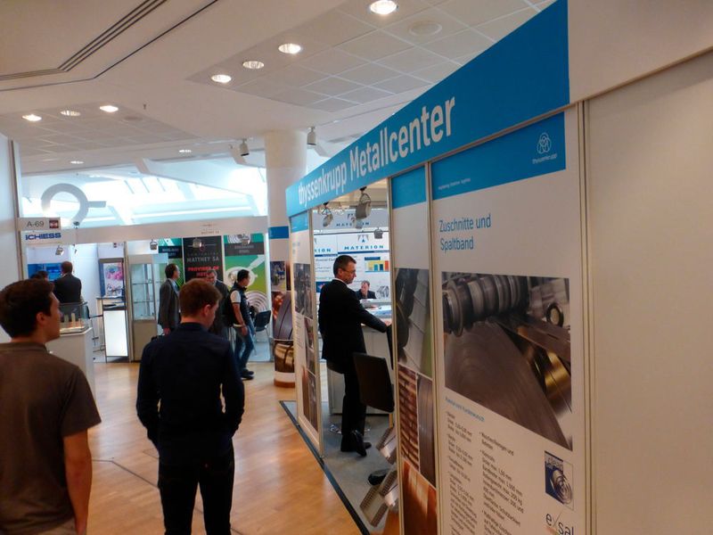 Impressionen der Stanztec 2016 in Pforzheim. (Finus)