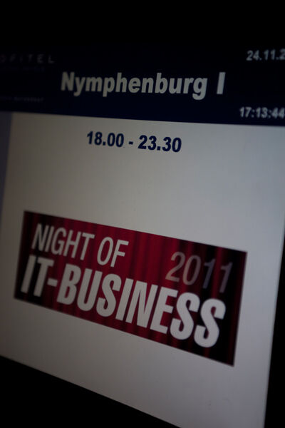 Willkommen zur Night of IT-BUSINESS 2011 (Archiv: Vogel Business Media)