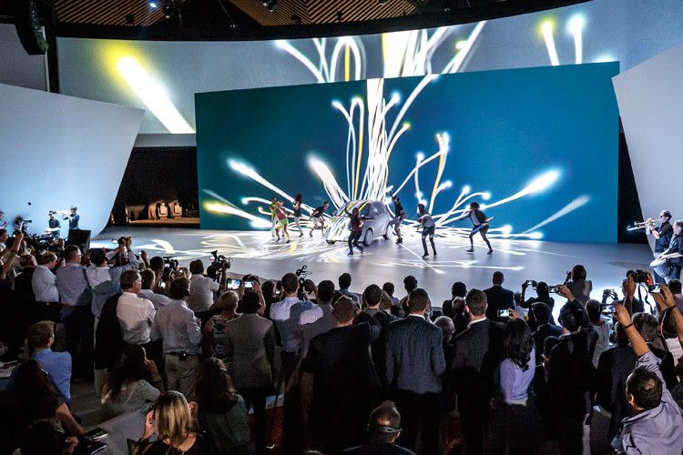 Das Medieninteresse war groß. (Foto: Daimler)