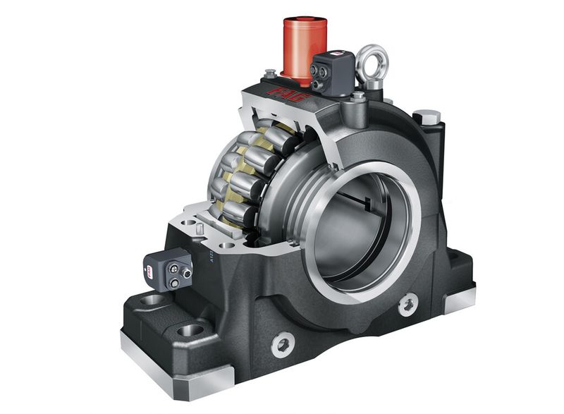 Zahlreiche Konstruktionsdetails des neuen Gehäusedesigns erleichtern Schmierung, Montage und Condition Monitoring erheblich und tragen so neben einer deutlich erhöhten Lebensdauer zur Senkung der Lebenszykluskosten bei. (Schaeffler)