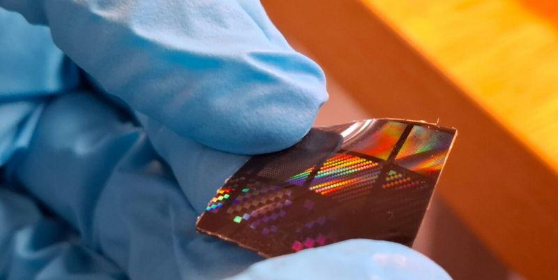High-tech patch: Bio-inspired technology simplifies measurements for cardiac diagnostics—without any electronics at all.(Source:  NTNU)