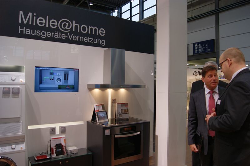 Hausgeräte-Vernetzung wird mit Miele@Home zum realen Thema. (Archiv: Vogel Business Media)