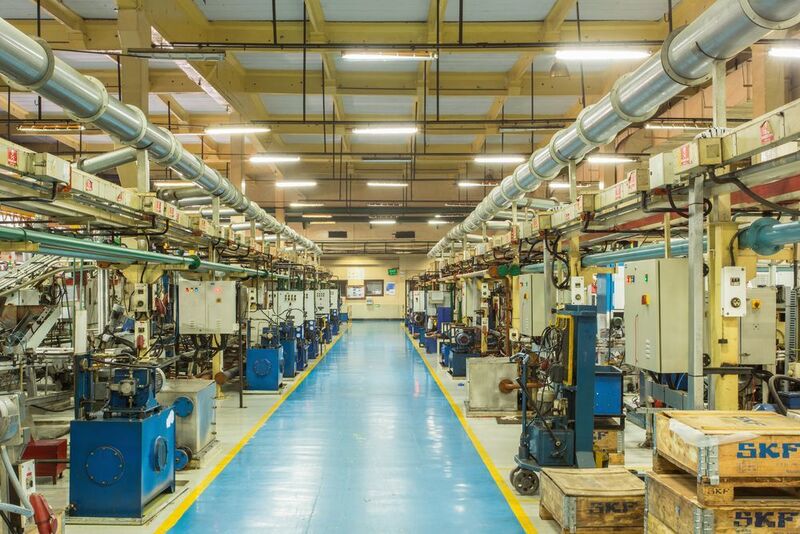 The Shop Floor at SKF's Pune Facility. (SKF)