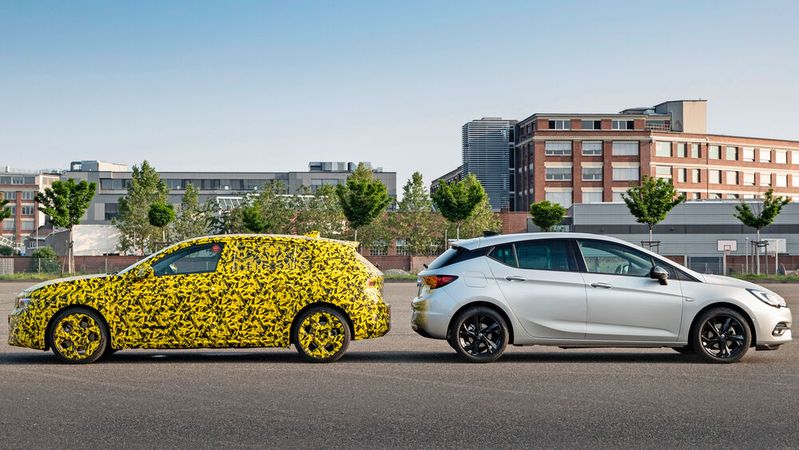 Der neue Opel Astra steht bereits in den Startlöchern.(Bild:  Opel Automobile GmbH)