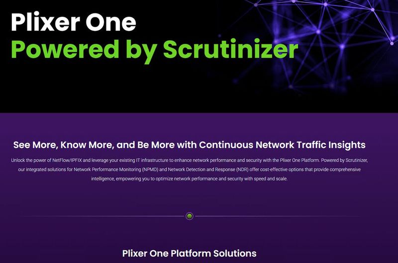 Plixer Scrutinizer kann als Cloud-Plattform gebucht werden, um Netzwerke umfassend zu überwachen. (Bild: Joos - Plixer)