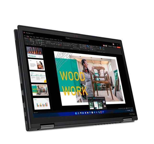 Das Thinkpad X13 Yoga Gen 3 wird optional von AMD Ryzen Pro 6000er Prozessoren mit AMD Radeon 600M-Grafikkarte angetrieben. (Lenovo)