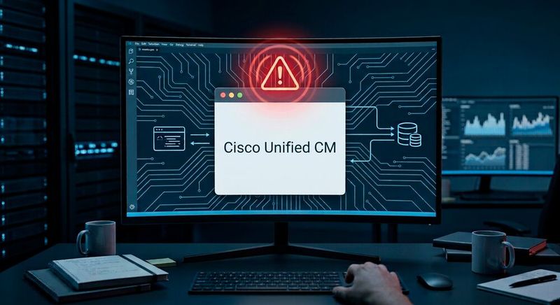 Nutzer der Cisco-Plattform Unified CM sollten dringend patchen, da eine kritische Schwachstelle aktiv ausgenutzt wird.(Bild:  Gemini / Vogel IT-Medien GmbH / KI-generiert)
