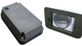 Die japanische Firma Marudai bietet eine kugelsichere iPhone-Hülle, die 2,1 Kilogramm wiegt und rund 500 Euro kostet. (Bild: Marudai)