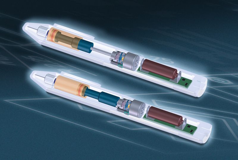 Modulare Antriebseinheit für Selbst-medikation von Bühler Motor. (Bild: Bühler Motor)