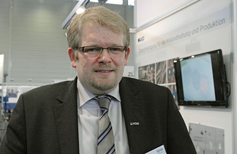 Patrik Schneegaß, Ipros: „Wir rechnen damit, dass auch 2012 wieder ein sehr gutes Jahr wird. Gerade im Bereich der Sonderanlagen denken wir, dass wir da wieder einiges mehr an Umsätzen einfangen können.“  (Bild: Schreier)