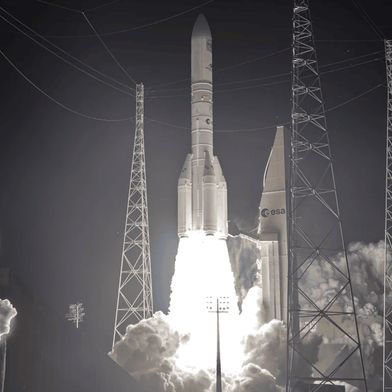 Ariane 6 is set to launch for the second time in a four-booster configuration from Kourou. (Source: Arianespace)