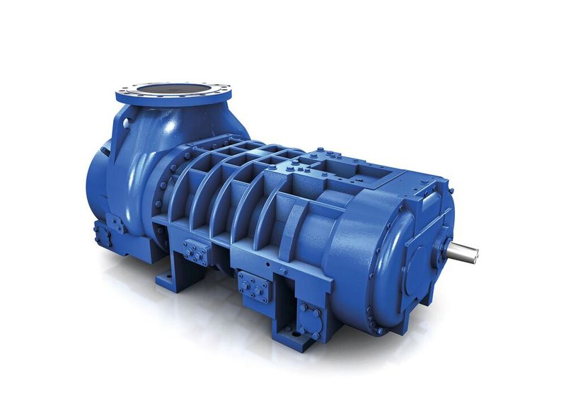 Die ölfreien Schraubenverdichter der Baureihe VRW bringen große H2-Volumenströme mit wenigen Verdichterstufen auf möglichst hohe Zwischen- und Enddrücke, ohne dafür riesige Hubkolbenverdichteranlagen aufstellen zu müssen. (Bild: Aerzen)