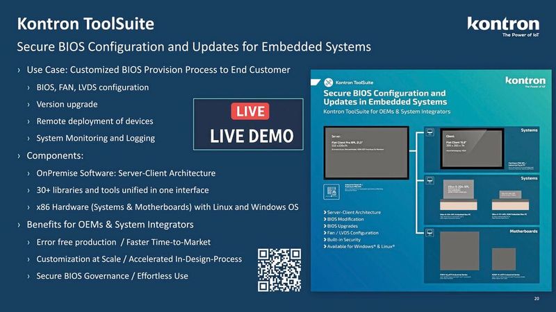 Kontron at SPS 2025: How the platform approach meets the CRA requirements. (Image:Kontron)