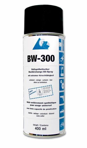 Das Hochleistungs-Sprühöl BW-300, in der industriellen Anwendung kaum weg zu denken. (Bild: Brinkmann+Wecker)